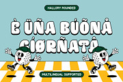 Hallory Rounded, a Sans Serif Font by Craft Supply Co. (Thumbnail 6 of 8)