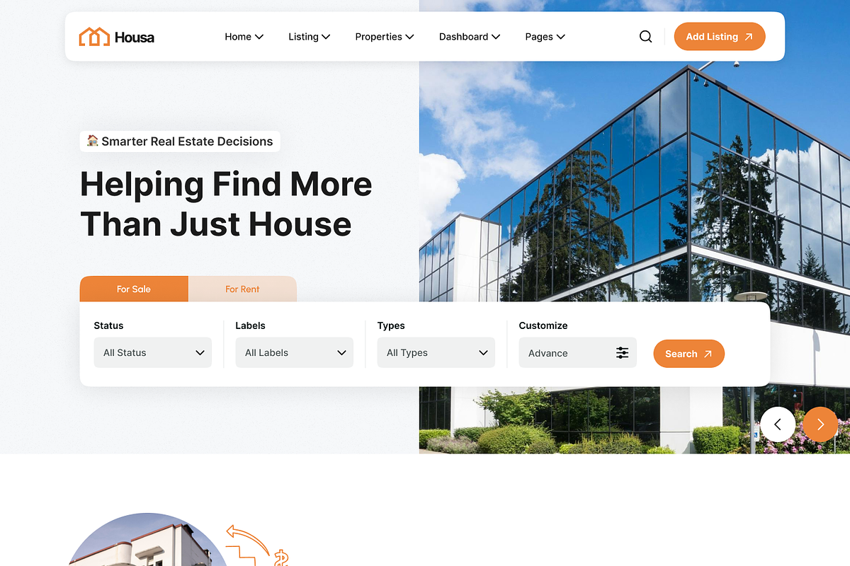 Housa - Real Estate Figma template, an UI Kit Template by AliThemes (Photo 4 of 5)