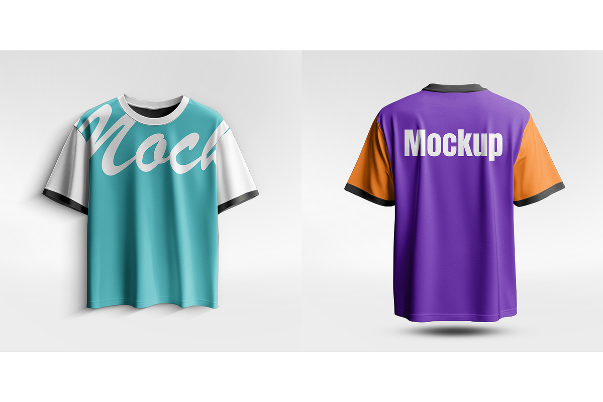 Drop Shoulder T-Shirt Mockup Set, a Mockup by Northfrom (Photo 3 of 7)