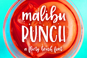 Malibu Punch, a flirty brush font, a Script Font by Rachel White Art (Thumbnail 4 of 15)