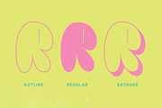 Summerlane Display Font, a Sans Serif Font by Rillatype (Thumbnail 2 of 9)