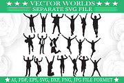 Winning Man Svg, Man, Winner Svg, an Object Graphic by VectorWorlds (Thumbnail 1 of 3)