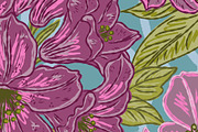 Vintage Maximalist Floral Retro, a Pattern Graphic by NayaChu (Thumbnail 7 of 9)