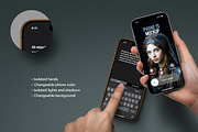 Hands Holding iPhone 15 Mockup, an iPhone Mockup by Avelina Studio (Thumbnail 2 of 3)