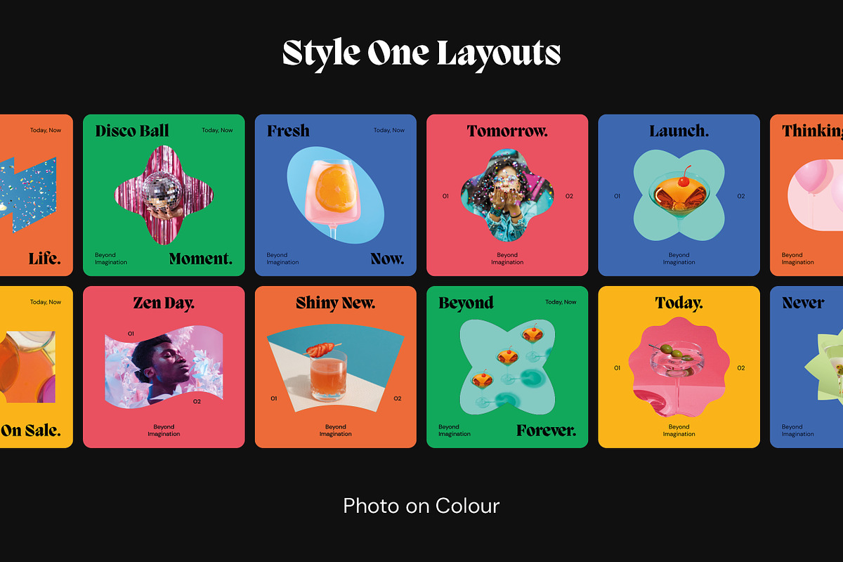 Party Social Kit | 50% Off, a Social Media Template by Cueco (Photo 2 of 8)