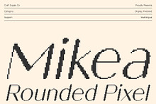 Mikea Rounded Pixel