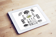 Olive.Hand drawn illustrations., a Food Illustration by Natalya Levish (Thumbnail 3 of 3)