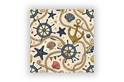 Nautical Anchor Rope Stripe Paper, a Pattern Graphic by FloridPrintables (Thumbnail 6 of 10)