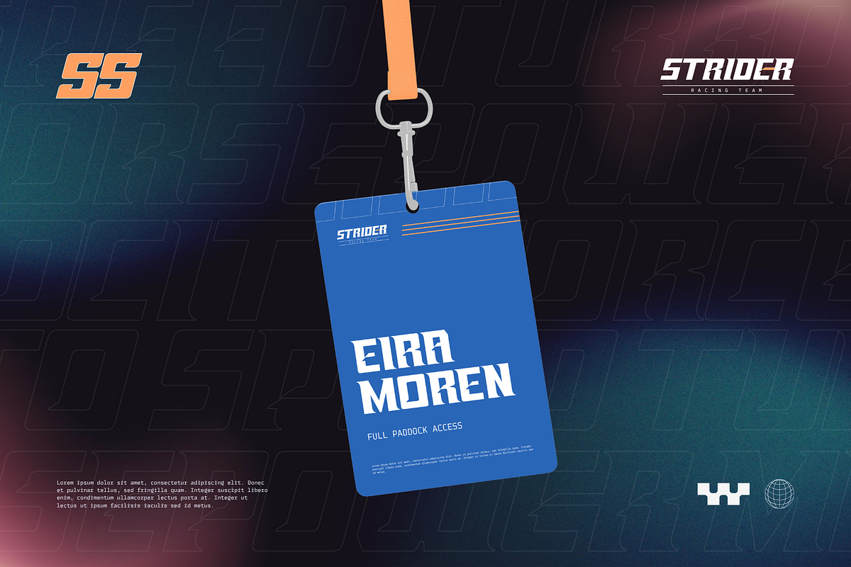 Sport Pulse - Racing Logo Font, a Sans Serif Font by Nirmana Visual