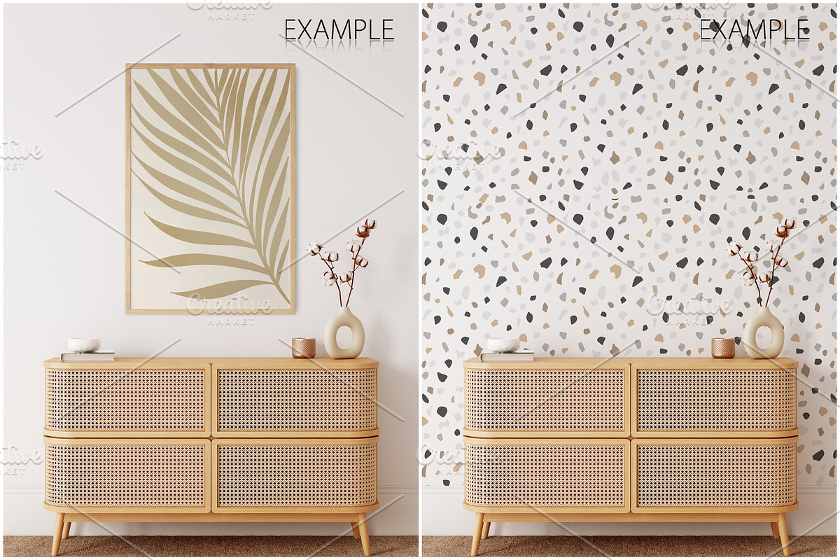 Frame & Wall Mockup Bundle - 7, a Print Template by Yuri-U (Photo 21 of 27)