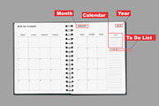 Ultimate Monthly Planner 2026-30, a Stationery Template by Design Zone (Thumbnail 4 of 9)