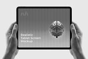 Realistic Tablet Screen Mockup, an iPad Mockup by graphypix (Thumbnail 3 of 4)
