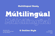Ballon Kids - A Cute Balloon Font, a Serif Font by delipensil (Thumbnail 6 of 7)