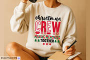 Christmas Crew SVG Cut File, a Seasonal Illustration by mh_arif (Thumbnail 3 of 3)