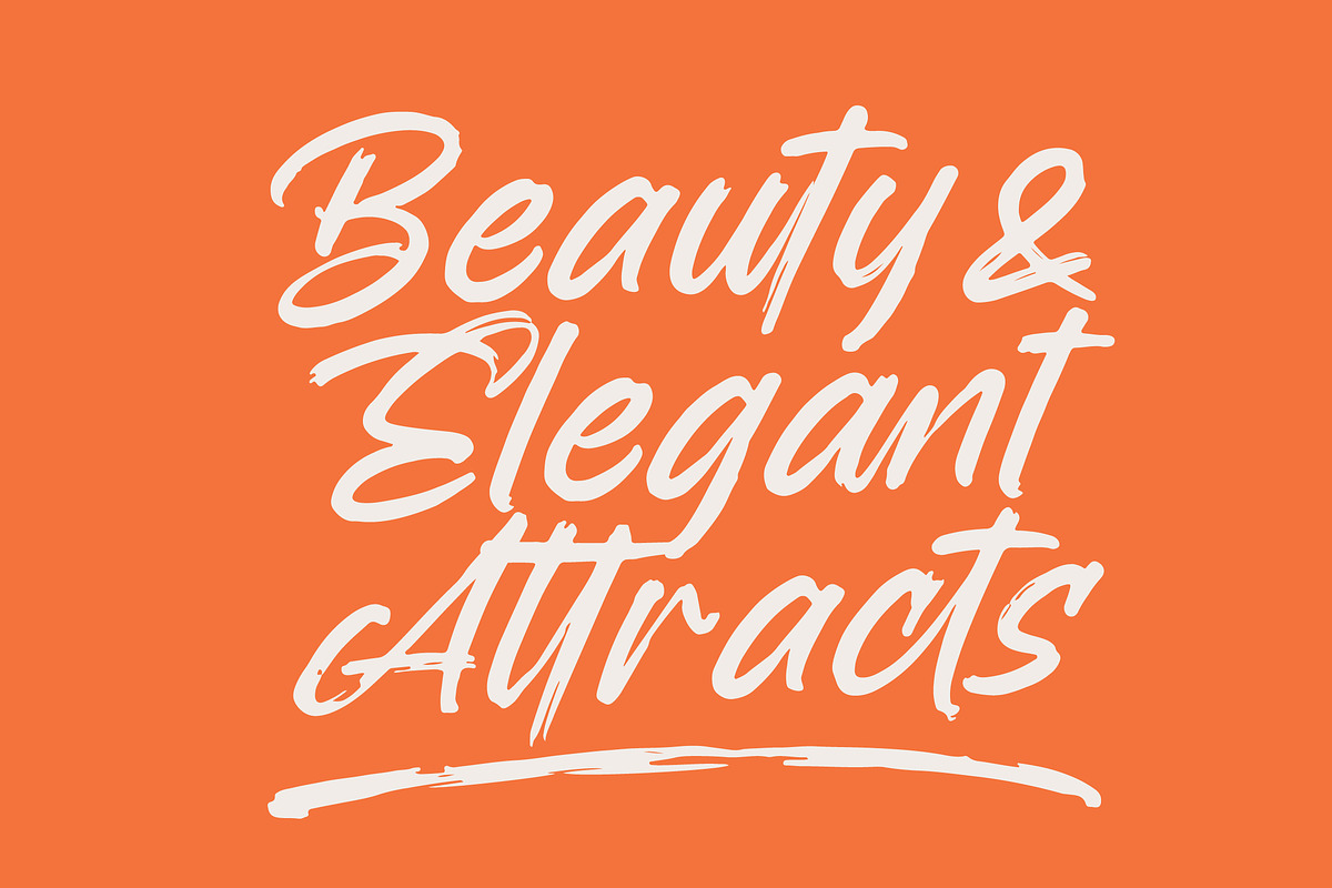 Backline Marker Texture Brush Font, a Script Font by Letterena Studios Script (Photo 4 of 20)