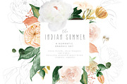 The Indian Summer - Autumnal Set, an Object Graphic by studioequinox (Thumbnail 1 of 10)
