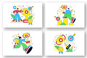 10 Achievement Vector Illustration, a Person Illustration by denayunebgt (Thumbnail 3 of 4)