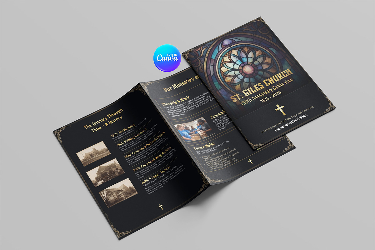 Church Anniversary Gala Template, an Invitation Template by Arslan (Photo 5 of 5)
