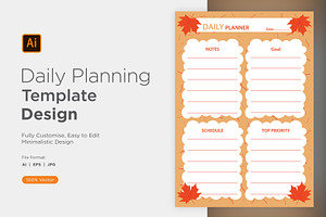 Daily Planner Sheet Design -37