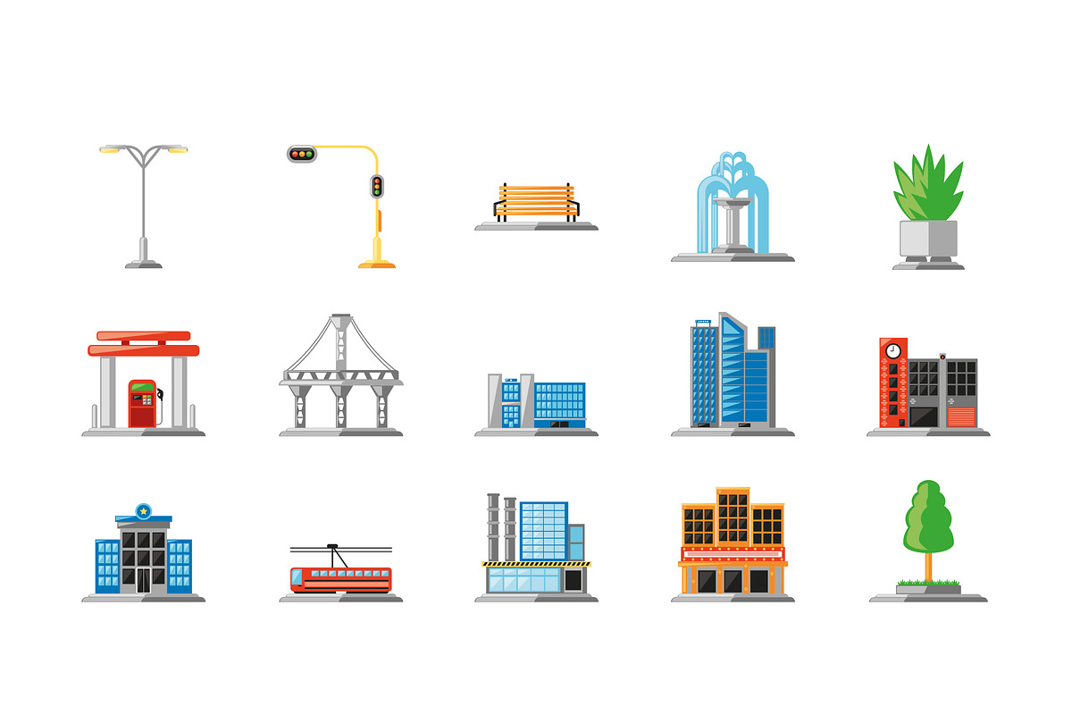 Urban Infrastructure Set