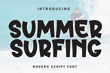 Summer Surfing | Script Font