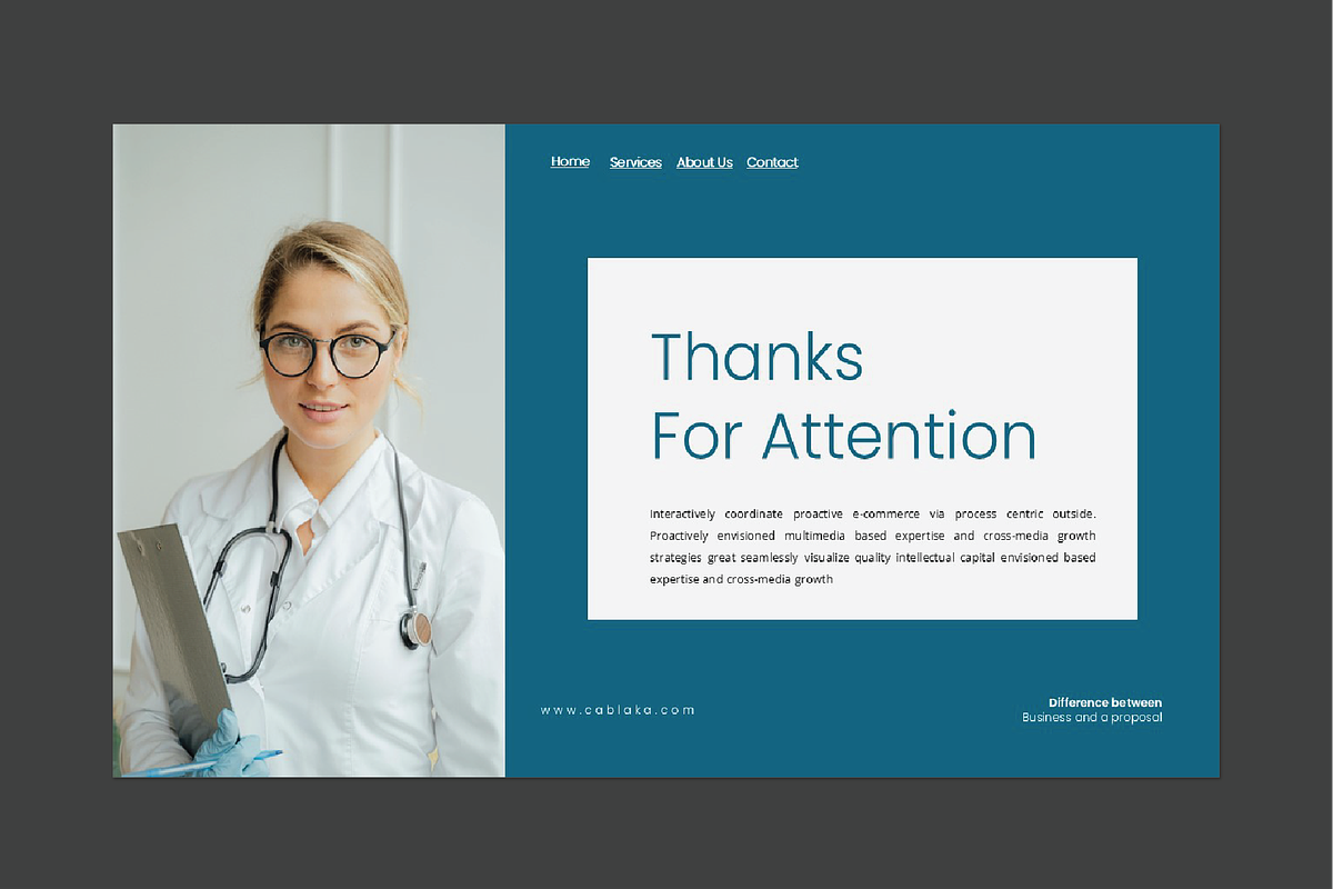 Cablaka Healthcare Keynote, a Presentation Template by Caprio Studio (Photo 6 of 6)