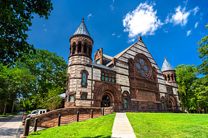 Alexander Hall at Princeton, an Architecture Photo by Leonid Andronov