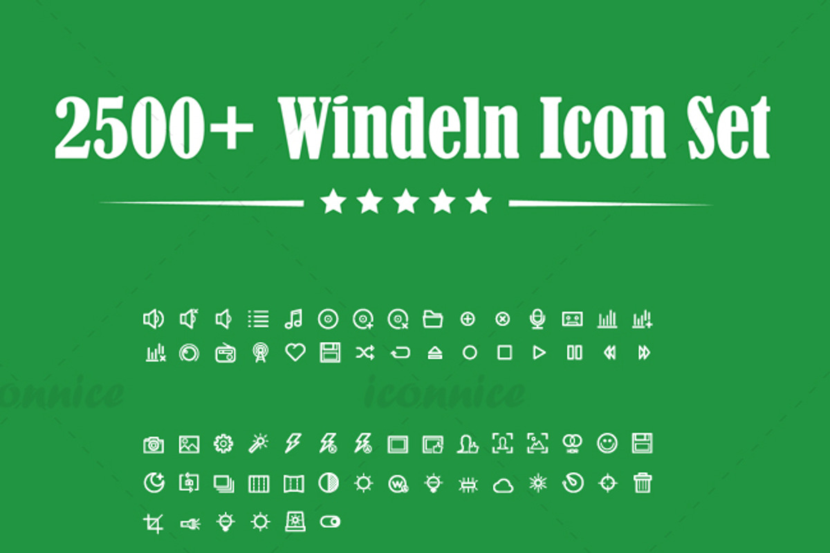 2500+ Windeln Icon Set, an Icon by iconnice (Photo 2 of 2)