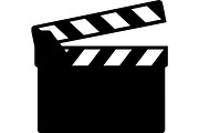 Clapperboard & Movie Slate, a Technology Illustration by balal (Thumbnail 8 of 13)