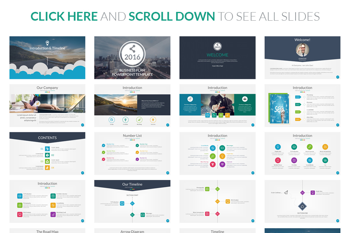 Business Plan - Powerpoint Template, a Presentation Template by GraStudios (Photo 2 of 4)