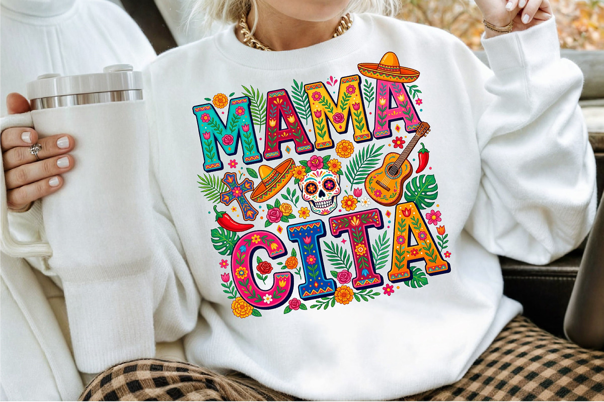 Mamacita Mama Cita Cinco De Mayo Mom, an Object Illustration by Sublimation Artist (Photo 2 of 9)