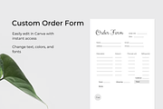 Business Order Form, a Stationery Template by Zqdo (Thumbnail 3 of 3)