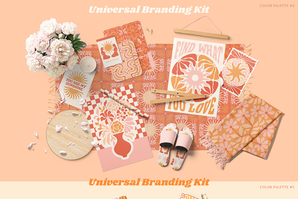 1160+ Groovy Posters Patterns Bundle