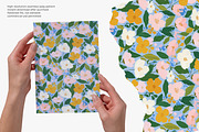 vintage seamless floral pattern set, a Pattern Graphic by Patishop Art (Thumbnail 5 of 14)