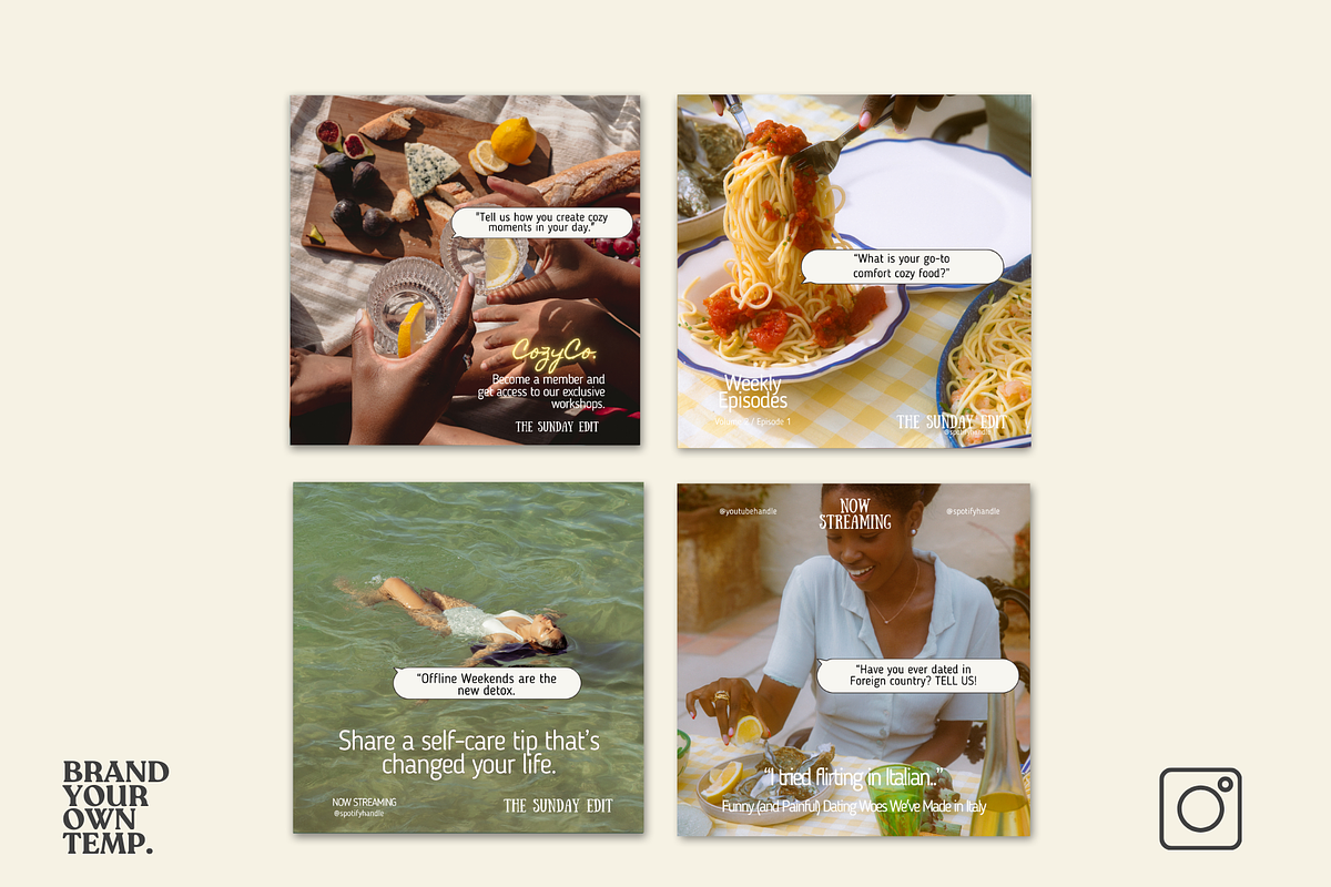 Podcast Canva Templates for Insta, a Social Media Template by BYOTstudios (Photo 7 of 10)