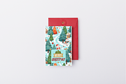 Christmas Card Design Bundle 10, a Card Template by Jay Major Designs (Thumbnail 4 of 10)