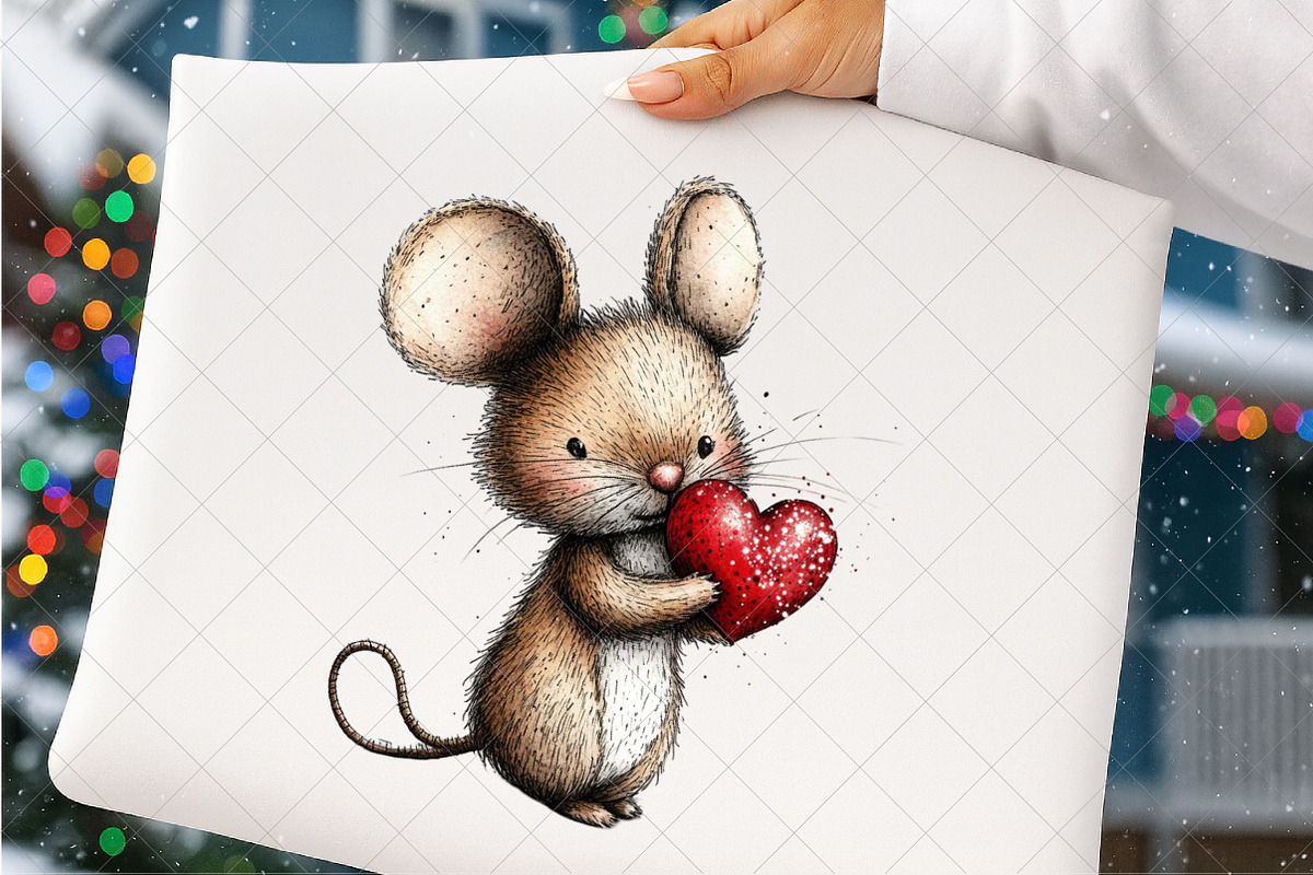 Whimsical Animals Valentine Day Clip, an Illustration by SinaCreation (Photo 4 of 8)