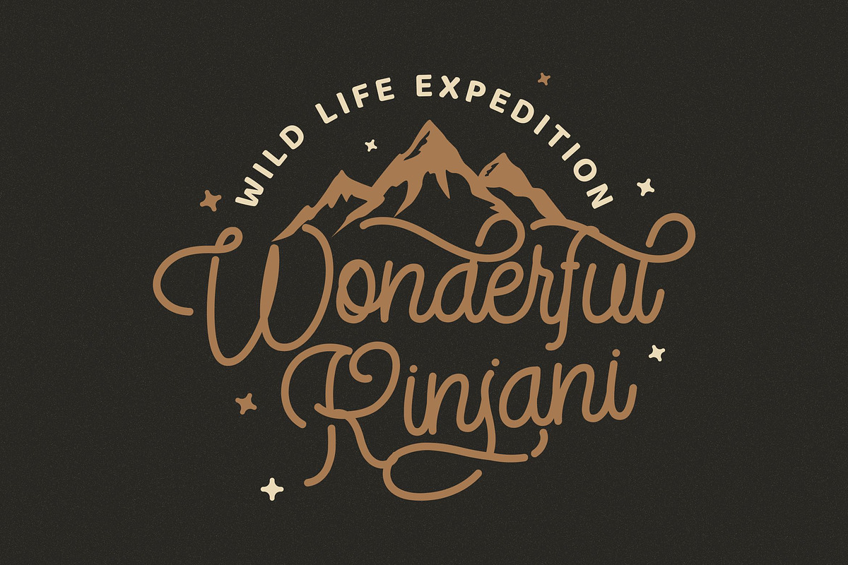 StringLabs - Monoline Retro Font preview 2