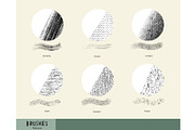 Procreate Texture Brush Pack, a Brush Add-On by essillustration (Thumbnail 8 of 15)