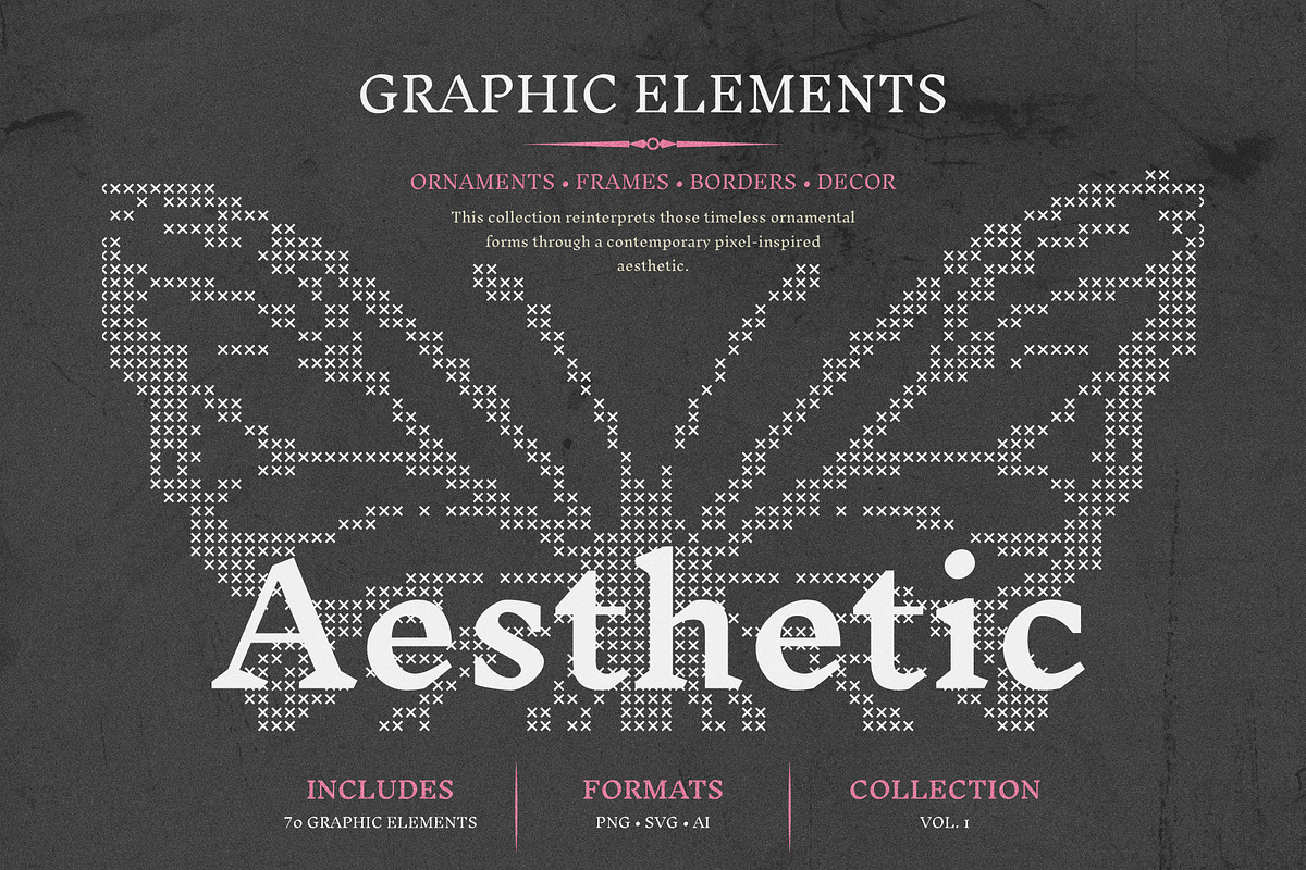 Stitched Aesthetic Bundle, an Object Graphic by AnnArt (Photo 6 of 9)