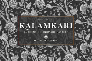 Kalamkari Indian Pattern