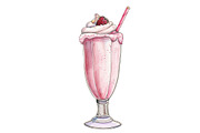 10 Fast Food Watercolor Illustration, a Food Illustration by 1801Prints (Thumbnail 7 of 11)