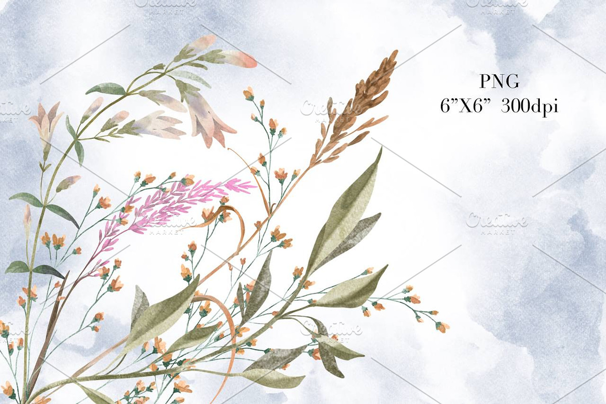 Watercolor Cute Forest clipart., an Animal Illustration by NKTKNS (Photo 9 of 10)