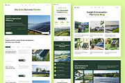Solvix - Solar Panel Website Framer, a Websites & App Template by peterdraw (Thumbnail 3 of 5)