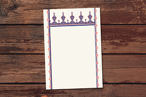Premium A4 Floral Frame