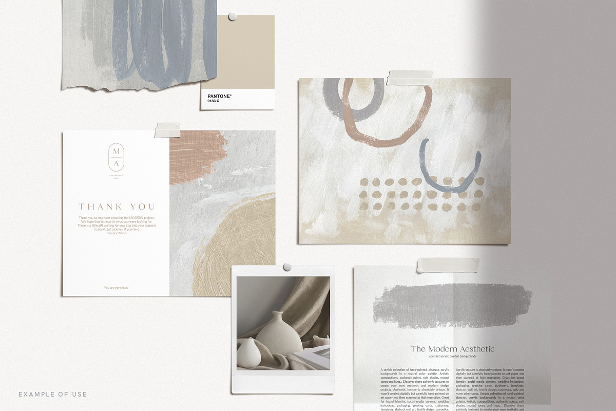 Modern Abstract Shapes Backgrounds, a Texture Graphic by Aesthetic Eye (Photo 6 of 22)