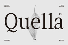 CS Quella – Contemporary Font