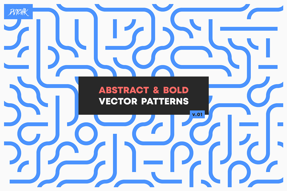 Abstract & Bold Vector Patterns V01, a Pattern Graphic by dvtchk (Photo 12 of 15)