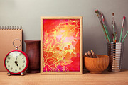 9 Watercolor backgrounds, a Texture Graphic by shik-shik (Thumbnail 3 of 4)