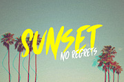 Serie B · 3 weights Brush Font, a Font by Imperfecto Fonts (Thumbnail 7 of 9)